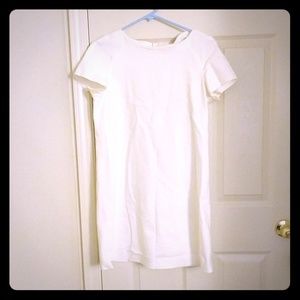 Alice + Olivia White Shift Dress